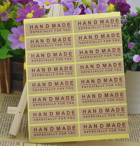 TZ-032 韩国烘培包装贴纸 封口贴复古牛皮礼品贴 装饰贴