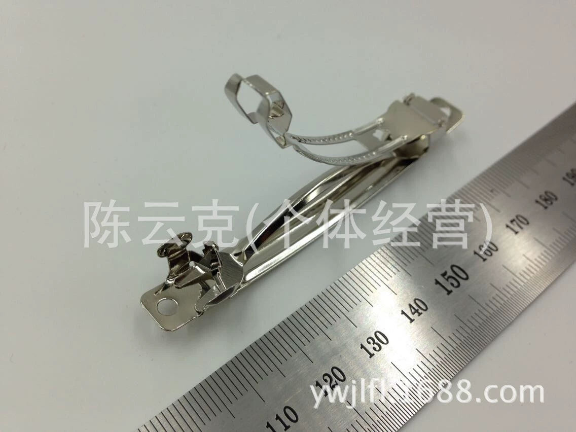 Hairpin iron accessory, simple elegant design, 8 cm, lightweight