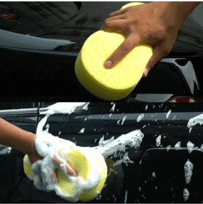 Cleaning Car Wash Cleaning Products 8-shaped pinhole Car wash sponge High Density Softness does not hurt the car