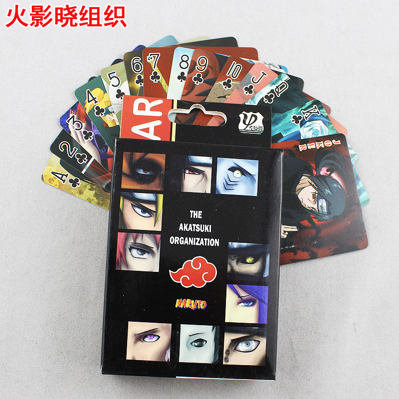 撲克牌-火影忍者曉組織