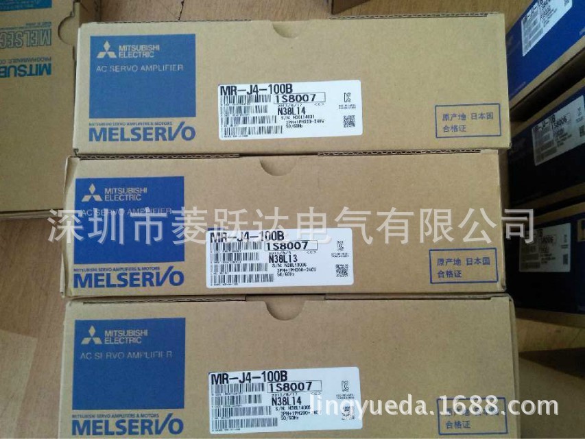 全新三菱伺服驱动器/放大器 MR-J4-200A/MR-J4-200B 现货