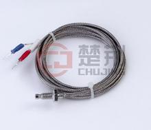 批发 K型温度传感器 螺钉式热电偶 默认1米耐高温