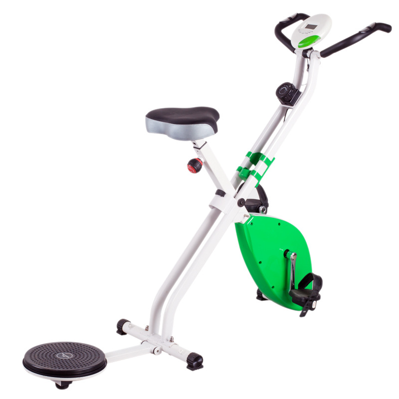 JS 6991 室内动磁控健身车 自行车 美腿折叠医疗康复可配蓝牙智能