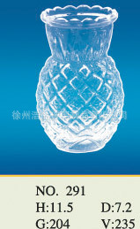 玻璃烛台 菠萝蜡烛杯 宗教蜡烛玻璃杯 装蜡烛的玻璃罐子