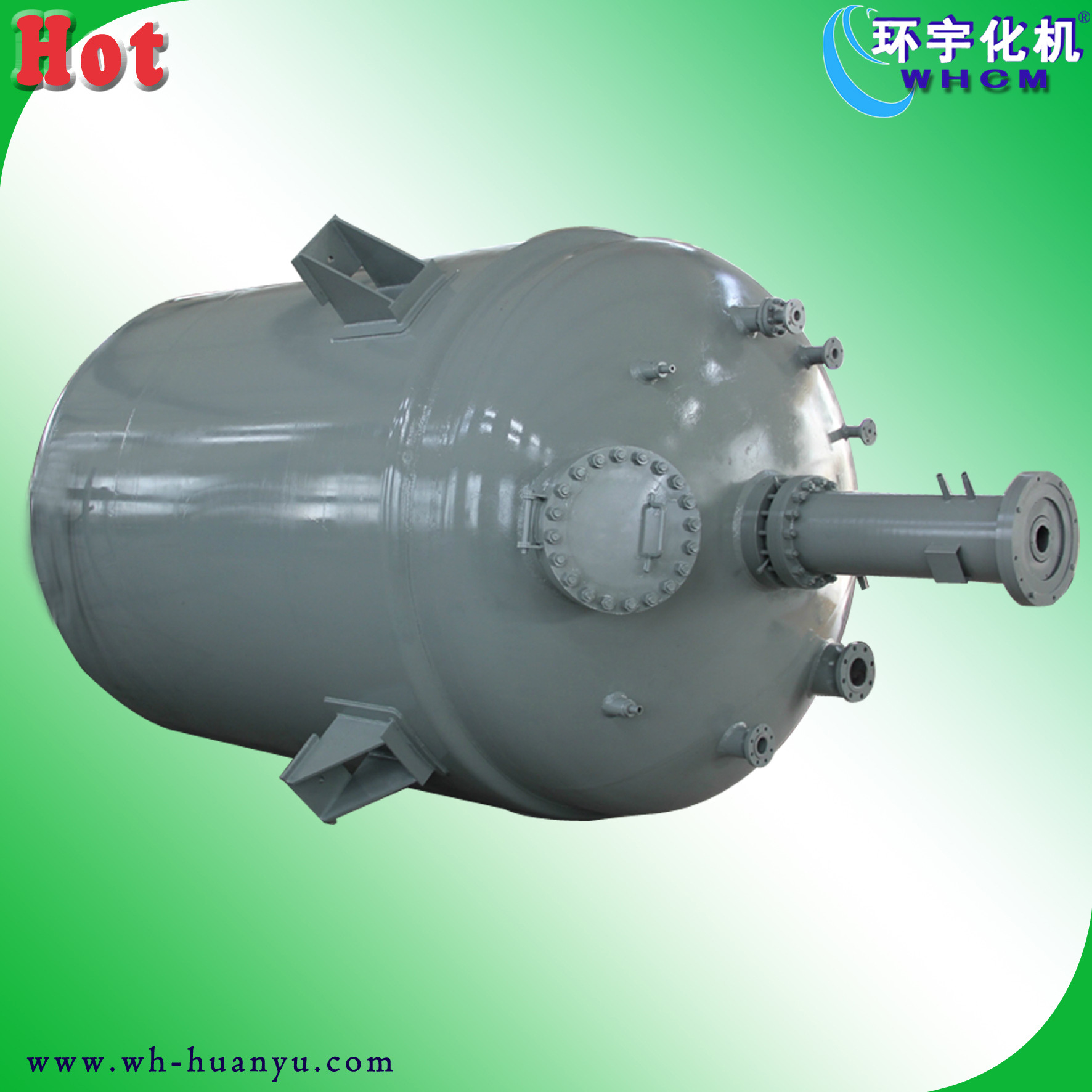 定制3000L哈氏合金反应釜，C-276哈氏合金耐强酸强碱反应釜