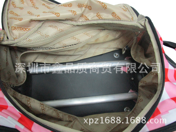 XPZ-L01紅格拉桿箱-11 - 副本