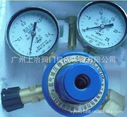 供应(带微调)氧气减压器YQY/上海佳仑/上海减压器厂氧气减压器