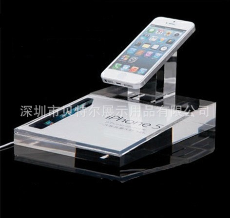 亚克力平板电脑展架 平板电脑展示托架 高档手机展示架厂家定制