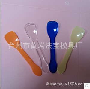 一次性布丁勺冰淇淋勺酸奶勺塑料模具 注塑优质模具开发定制
