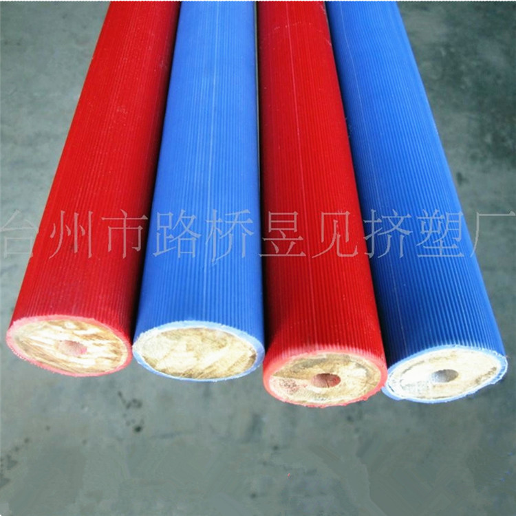 【塑料棒加工】木包塑塑料实心棒 塑料圆棒 绝缘棒材 浙江塑料棒