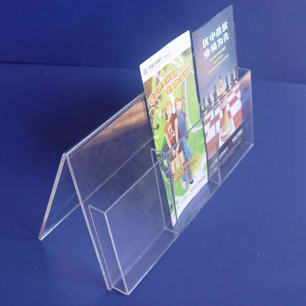 广告资料盒 广告宣传单资料盒 亚克力材质透明资料盒
