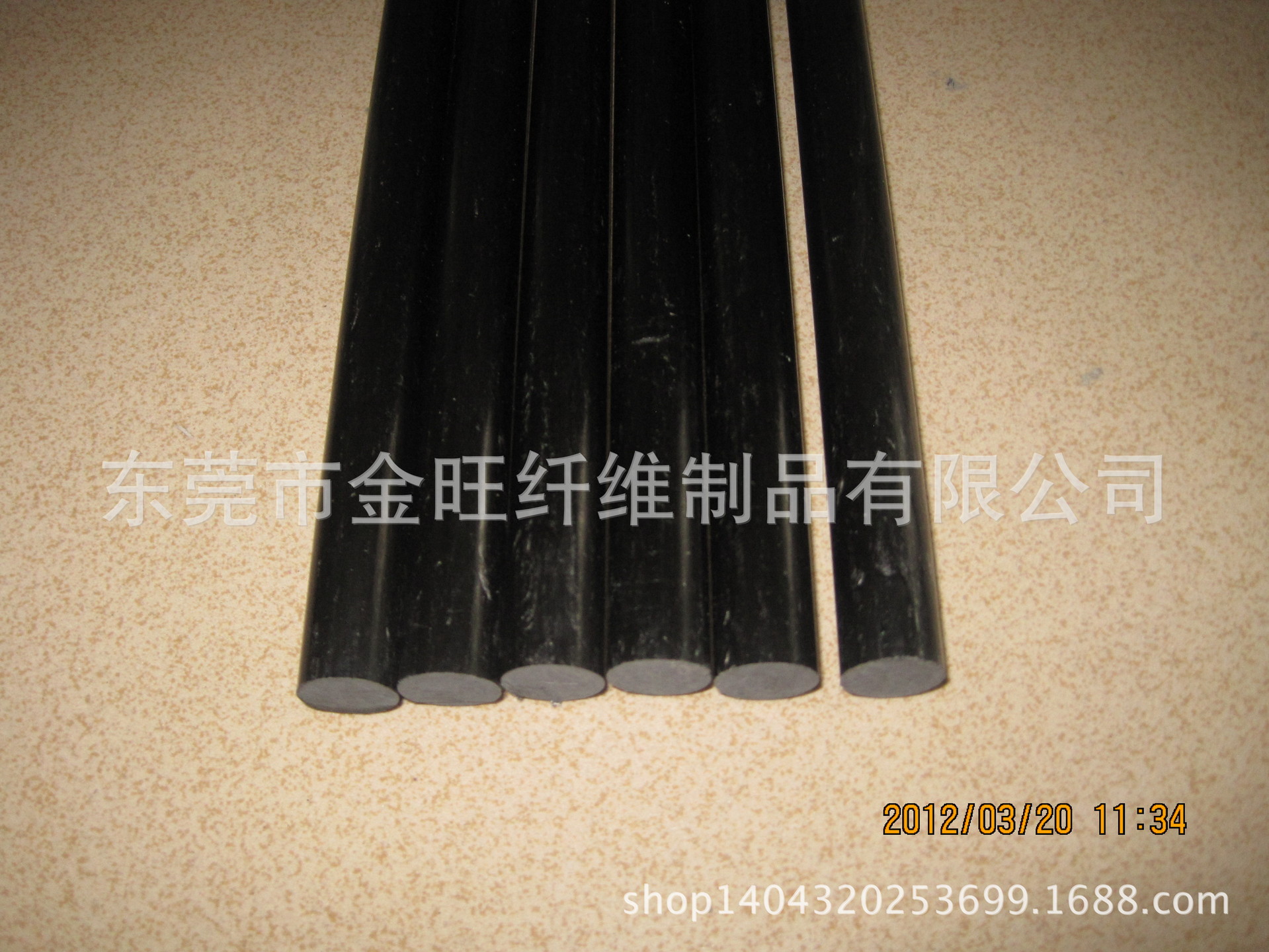 广东批发16mm碳纤维棒 高强度 高韧性 重量轻实心碳纤维棒