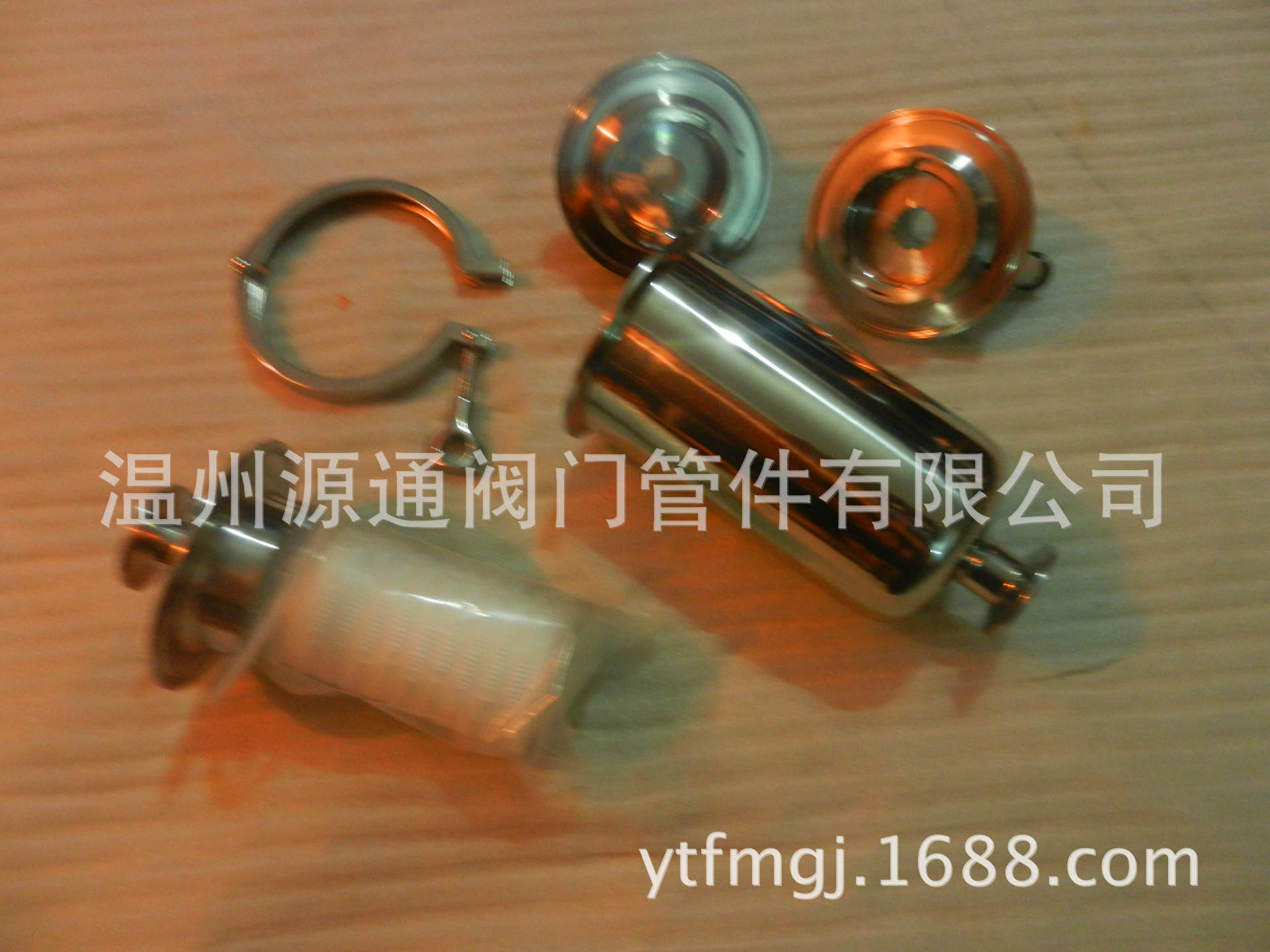 226型   5英寸带排气阀管道过滤器   快装过滤器