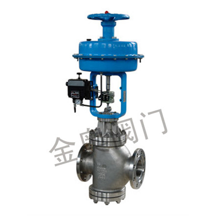 荐 可批发ZXN型气动薄膜双座调节阀 ZJHN气动带手轮调节阀