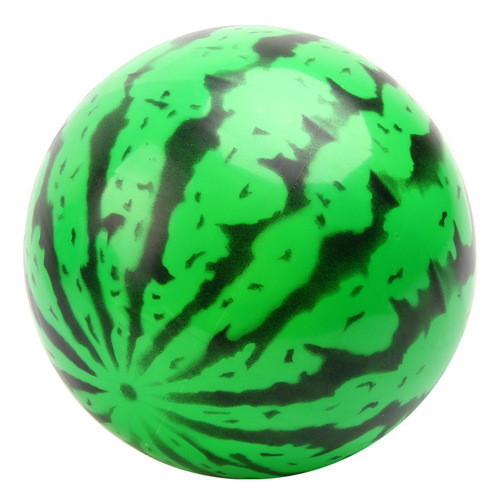 Street stall square park small leather ball children's inflatable toy pvc inflatable watermelon ball elastic football manufacturer wholesale