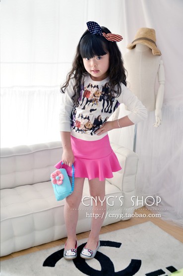 Jupe fillette en polyester - Ref 2048955 Image 13