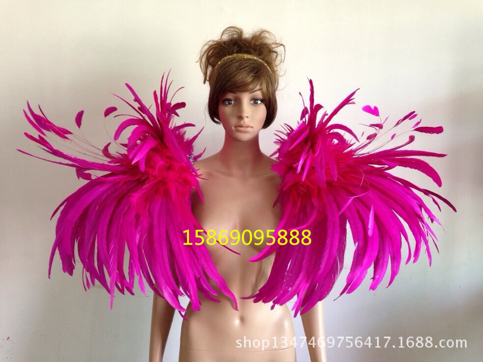 演出服裝羽毛裝飾