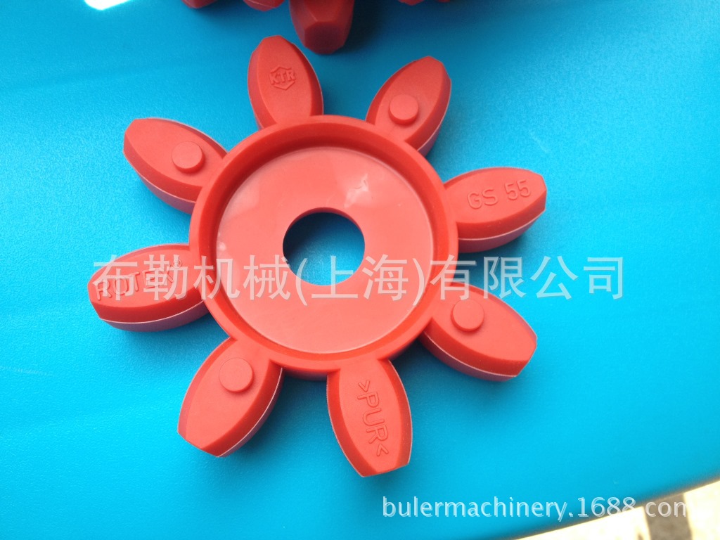 GS55聚氨酯梅花形弹性体/联轴器弹性块/胶垫/八角八瓣缓冲垫GR75
