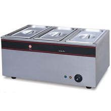 新粤海BS-3三盘电热汤池 暖汤池 不锈钢电热保温汤池04