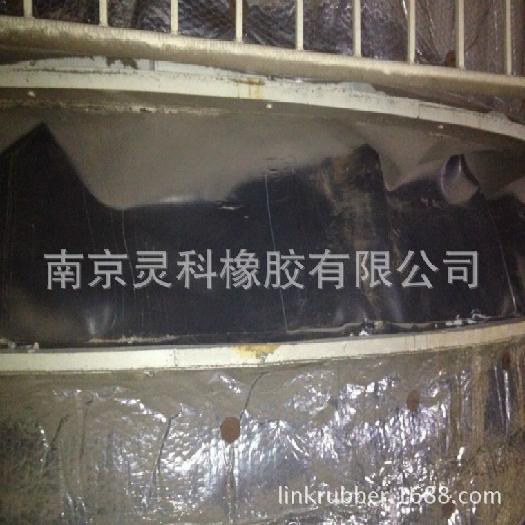 [Supply power plant]Manufactor Customized Nonmetallic Expansion Joints high temperature Fiberglass cloth Fluorine plastic sheet Rubber band