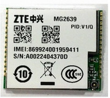 中兴MG2639 GPRS/GSM通讯模块四频 带TTS功能工业级28PIN SMT