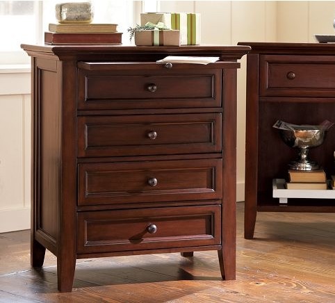 美式純實木床頭櫃CG07-1499