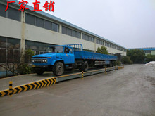 出口大型電子汽車衡上海廠家100噸電子電子地磅淺基坑安裝