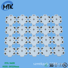 cree-xbd-20mm铝基板 铝基板led汽车灯 PCB电路板生产厂家 可打样