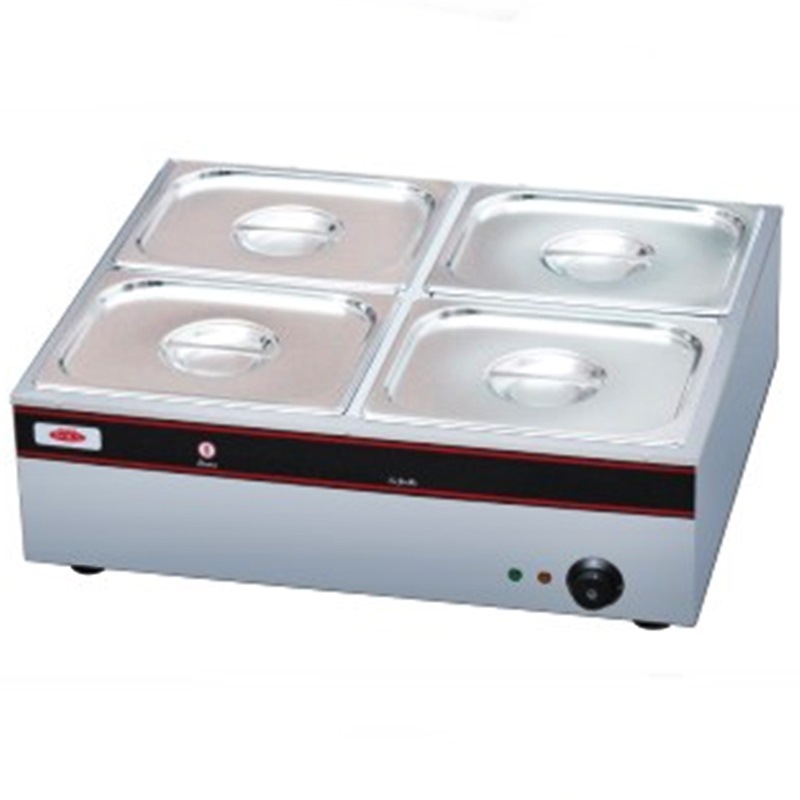 新粤海BS-4V四盘电热汤池 电热暖汤池 不锈钢保温汤池04