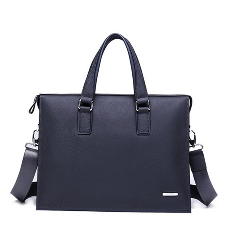 供多功能防水usb手提筆記本電腦包 14寸男士單肩包商務真皮電腦包