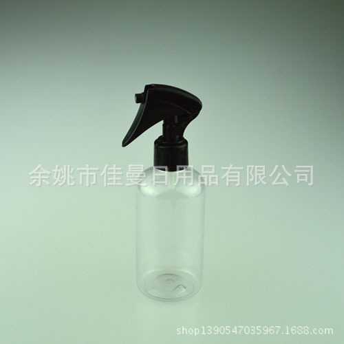 供应 220ml 乳液瓶 小老鼠喷枪瓶盖子pet塑料瓶透明塑料瓶