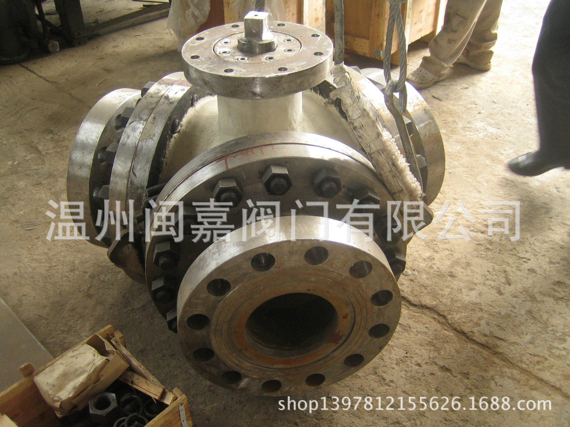 玄武岩铸石三通换向阀 耐磨球型三通换向阀