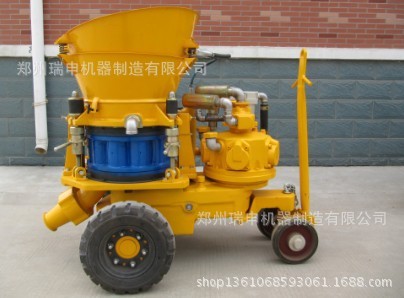 气动风马达驱动PZ-5A混凝土喷射机 喷浆机