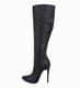 769-3 2017 European and American autumn and winter new style slender tube slim high boots