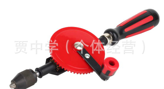 鲁建牌锌合金手摇钻3/8
