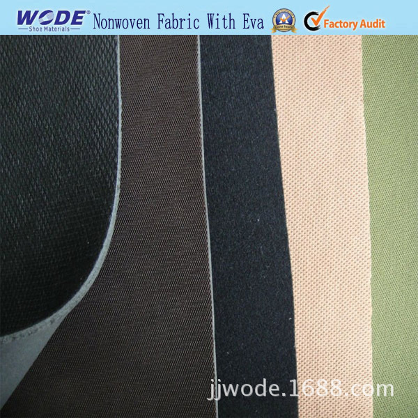 晋江沃德鞋材批发无纺布复合黑色EVA 用于鞋垫