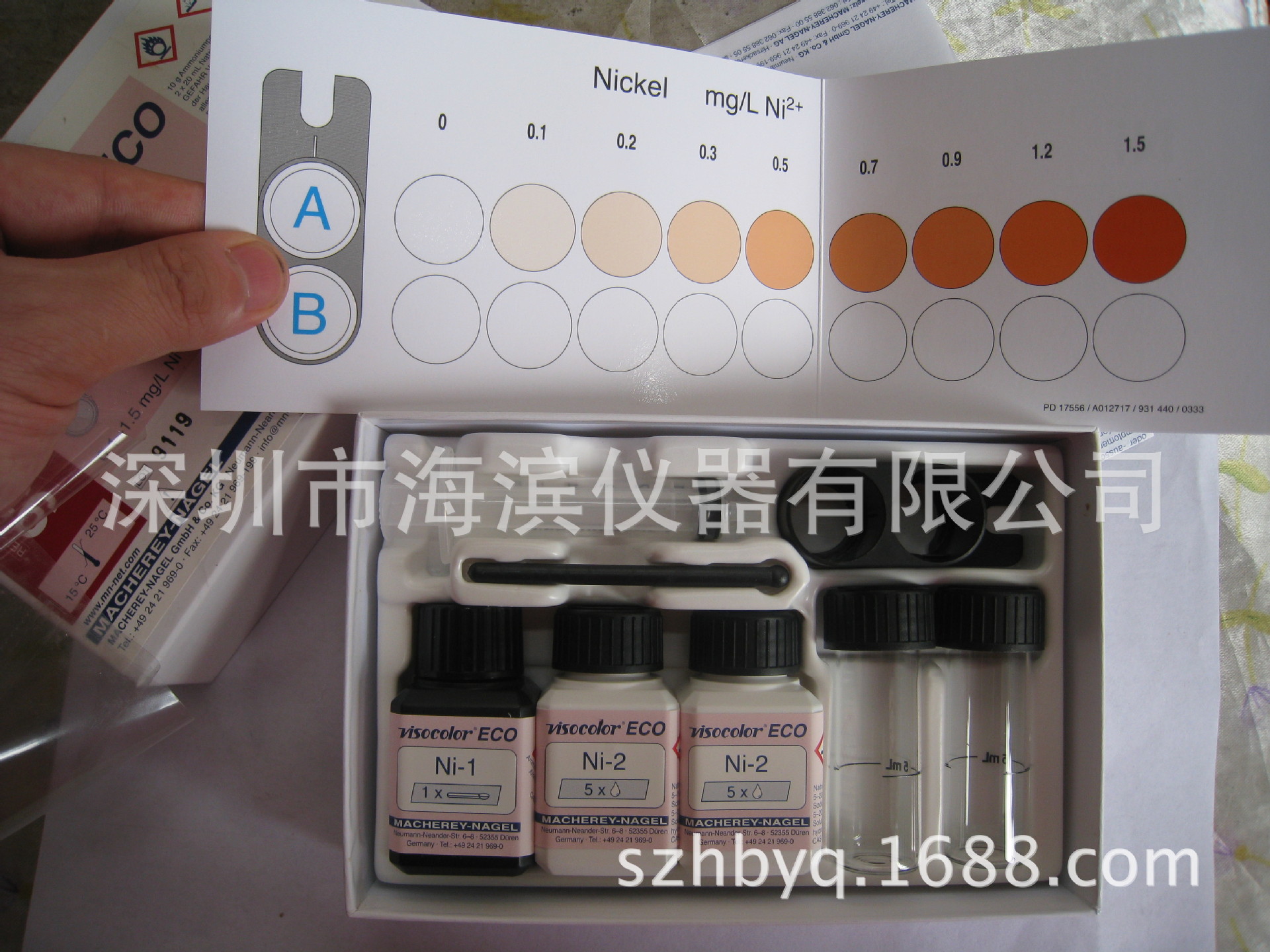 铬离子测试盒931020补充试剂盒931220六价铬测试盒WAK-CR6+