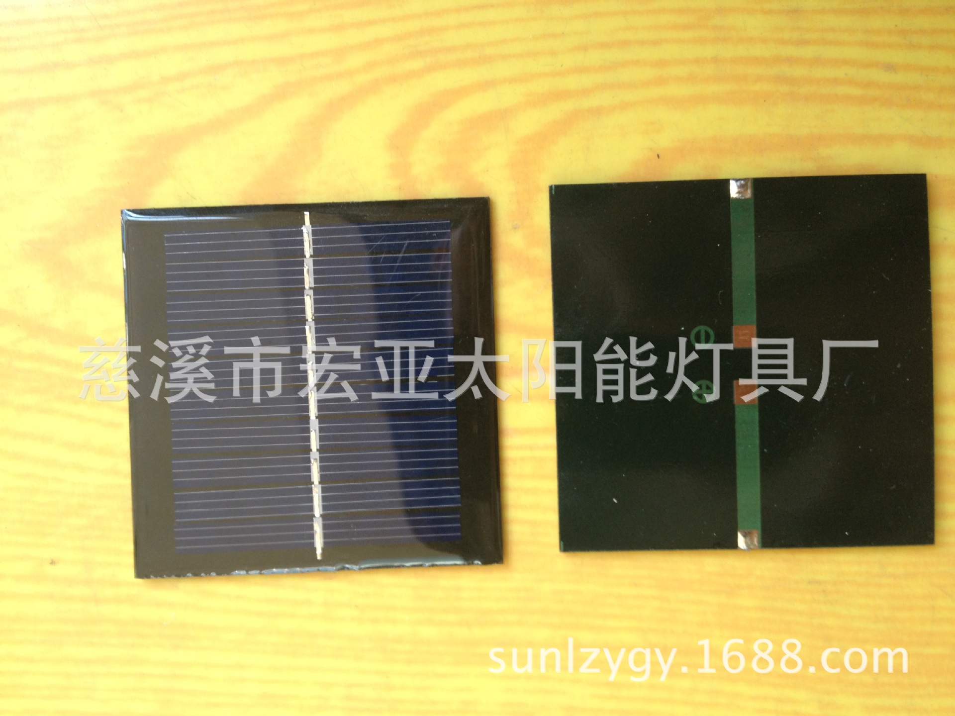 多晶太阳能电池滴胶板36*36-2v50ma太阳能电池板太阳能发电光伏板