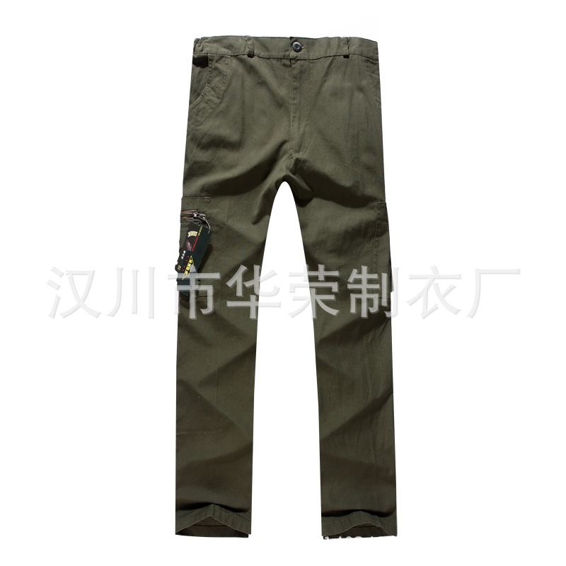 特价红鹰基地帆布速干裤军绿作训服户外钓鱼服拓展休闲裤一条起批
