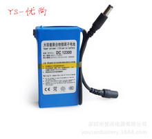 厂家12V5AH 聚合物锂电电池5000mAhLED广告灯电源8A电流