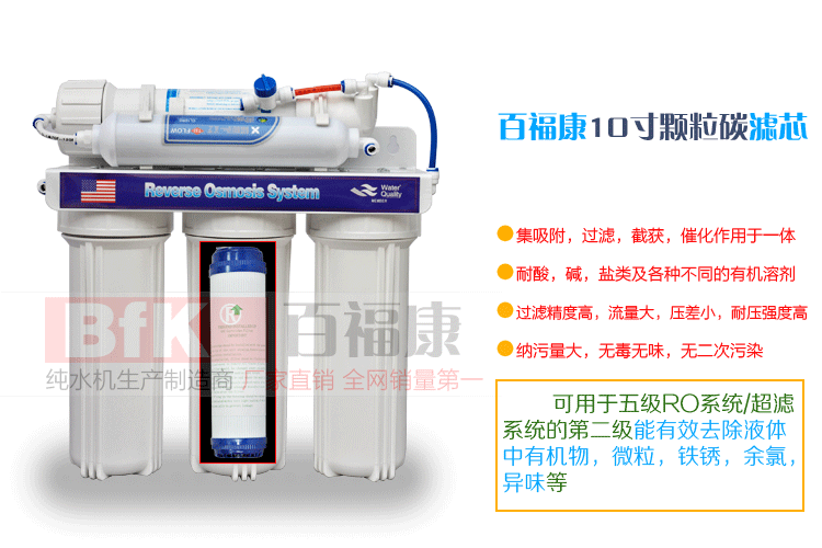 10寸颗粒碳滤芯