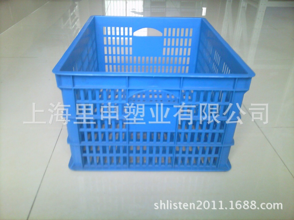 上海供应优质塑胶筐 全新PE耐劳周转筐 内尺寸560*452*290塑胶筐