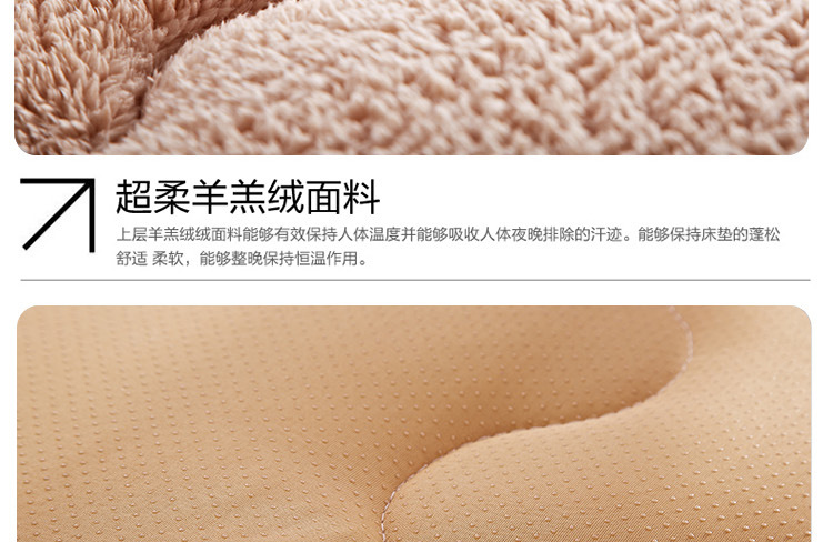 羊羔绒床垫_懒人图_驼色_11