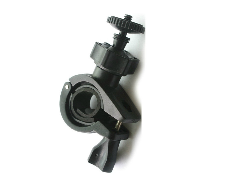 螺丝型行车记录仪环扣360度支架后视镜固定自行车运动DV监控器