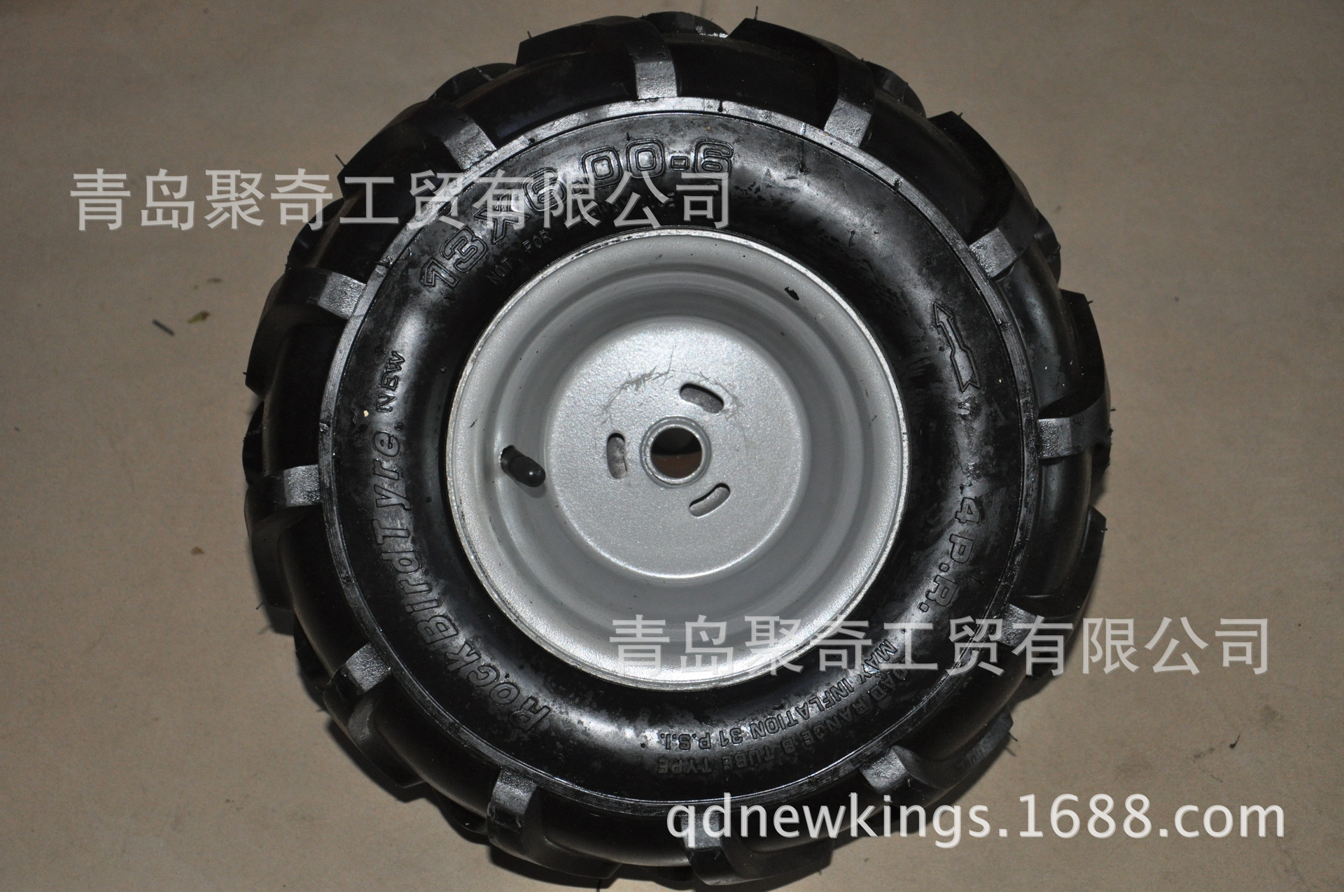 13x6.00-6农机轮子 手扶拖拉机轮子 人字形轮胎