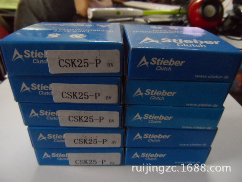 STIEBER带键槽单向轴承 CSK25P-M-C5  量大价优 实物图片