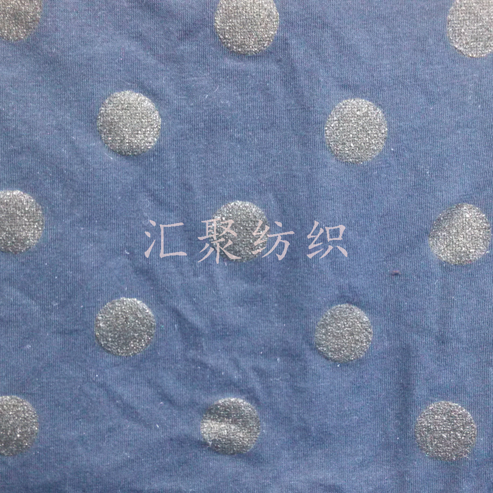 胶浆印花 特种立体印花 油墨印花 小圆点撒金印花