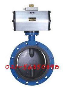 白湖 D641J-10 耐腐蚀气动衬胶蝶阀 上海衬胶蝶阀【DN50-DN1000】