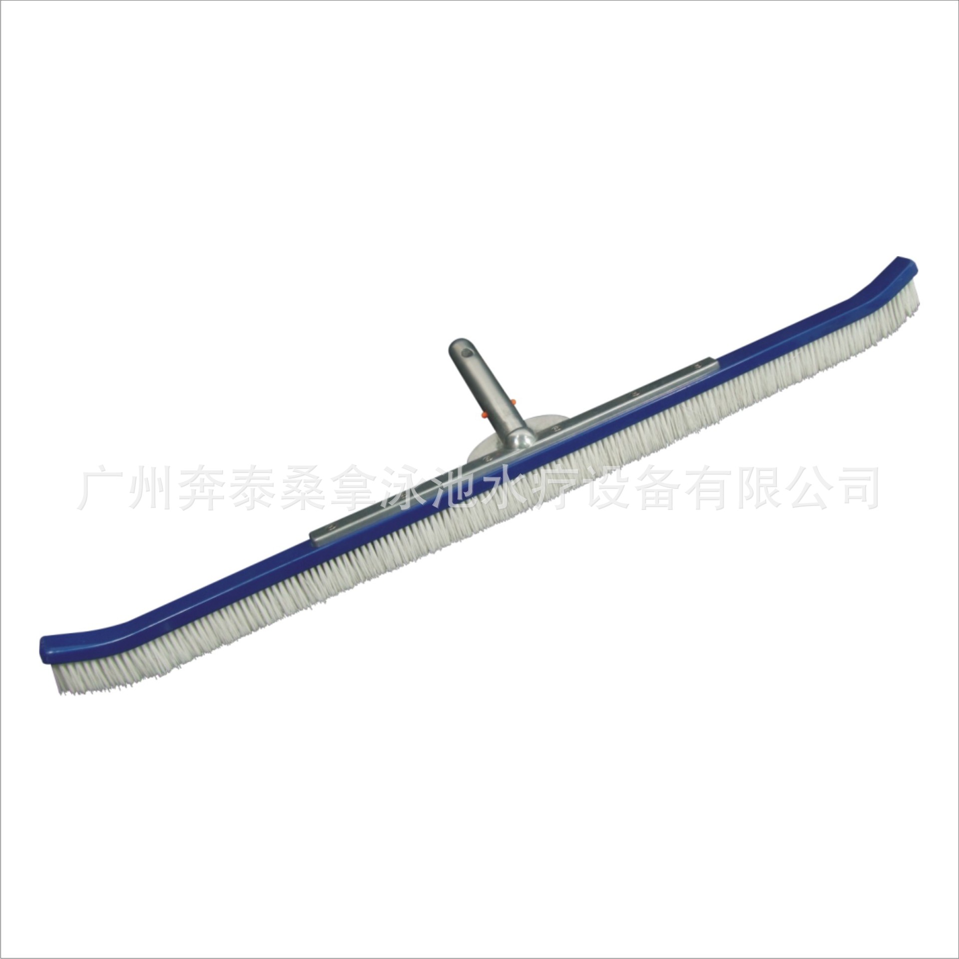 36寸/90cm铝柄和易型夹弧形池刷 泳池清洁用品 泳池池刷 656
