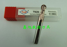 廠家直銷62度鎢鋼塗層立銑刀2刃球刀 R4